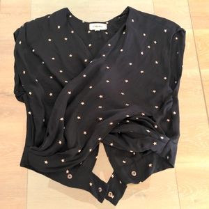 L'Agence Silk Blouse